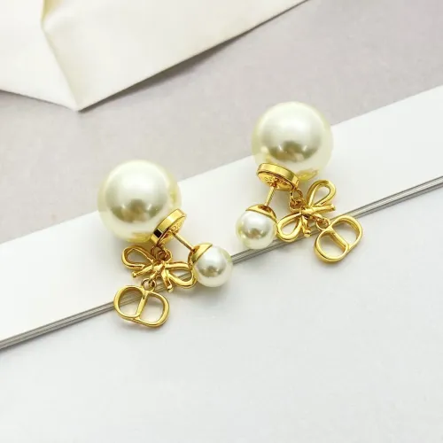 Replica Christian Dior Earrings For Women #1449439 $34.00 USD for Wholesale
