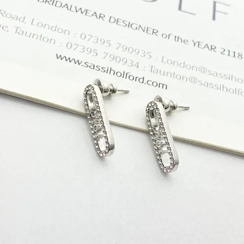 Replica Christian Dior Earrings For Women #1449447 $25.00 USD for Wholesale