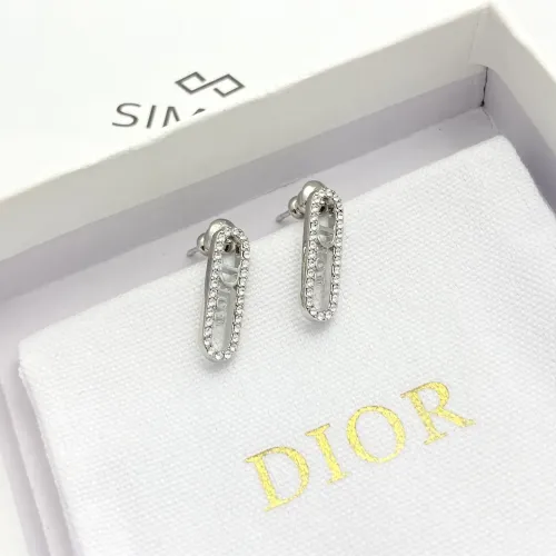 Replica Christian Dior Earrings For Women #1449447 $25.00 USD for Wholesale