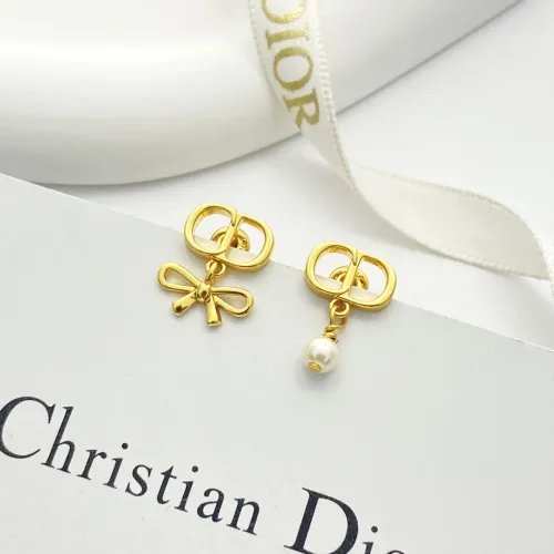 Replica Christian Dior Earrings For Women #1449448 $27.00 USD for Wholesale
