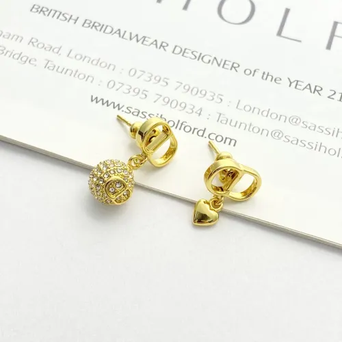 Replica Christian Dior Earrings For Women #1449450 $29.00 USD for Wholesale