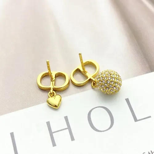 Replica Christian Dior Earrings For Women #1449450 $29.00 USD for Wholesale