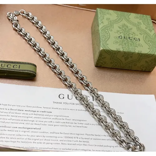 Replica Gucci Necklaces #1449640 $76.00 USD for Wholesale