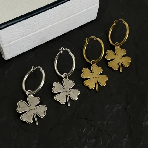 Replica Prada Earrings For Women #1449674 $42.00 USD for Wholesale