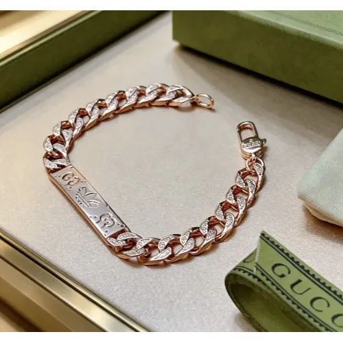 Replica Gucci Bracelets In Rose Gold #1449679 $39.00 USD for Wholesale