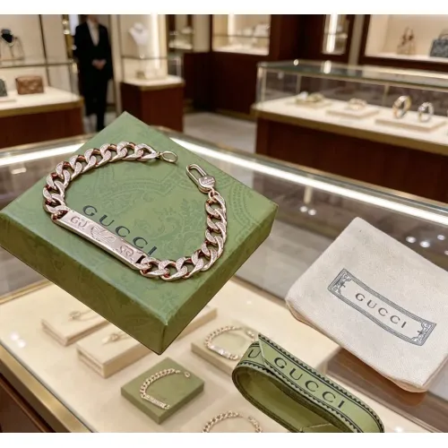Replica Gucci Bracelets In Rose Gold #1449679 $39.00 USD for Wholesale