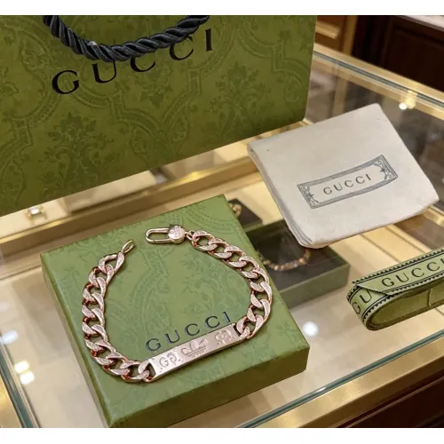 Replica Gucci Bracelets In Rose Gold #1449679 $39.00 USD for Wholesale