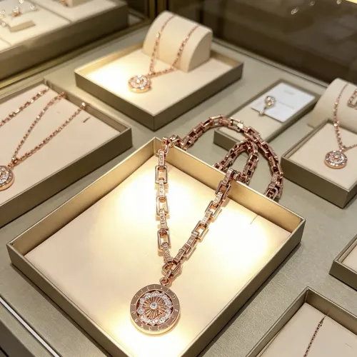 Replica Bvlgari Necklaces For Unisex #1449686 $56.00 USD for Wholesale