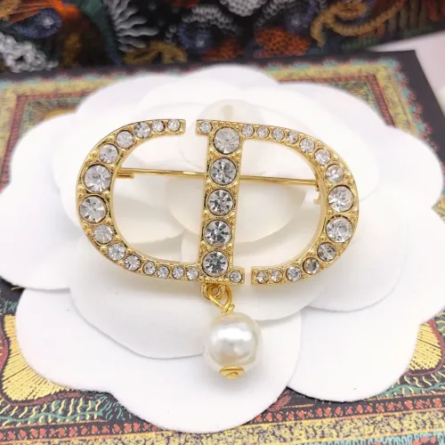 Cheap Christian Dior Brooches For Women #1449784, $$27.00 USD On Christian Dior Brooches
