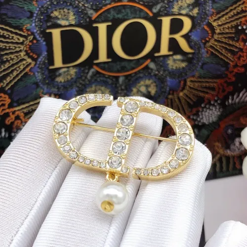 Replica Christian Dior Brooches For Women #1449784 $27.00 USD for Wholesale