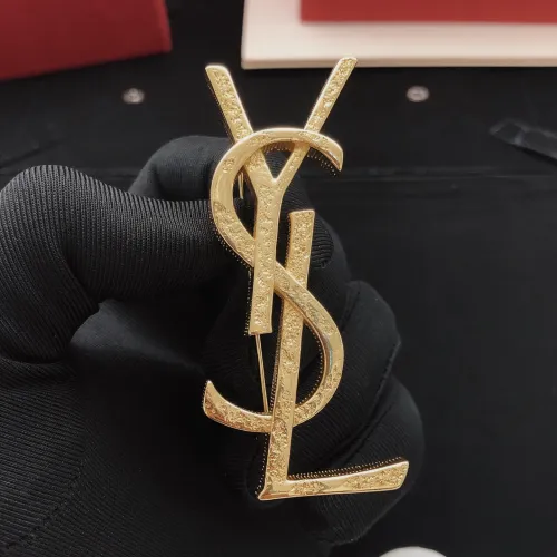 Cheap Yves Saint Laurent Brooches For Women #1449785, $$29.00 USD On Yves Saint Laurent Brooches