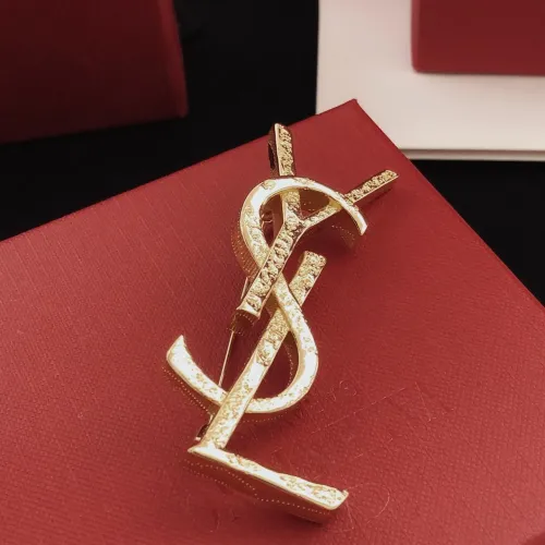 Replica Yves Saint Laurent Brooches For Women #1449785 $29.00 USD for Wholesale