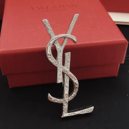 Replica Yves Saint Laurent Brooches For Women #1449786 $29.00 USD for Wholesale