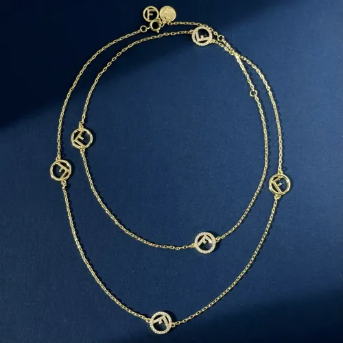 Cheap Fendi Necklaces #1449796, $$32.00 USD On Fendi Necklaces