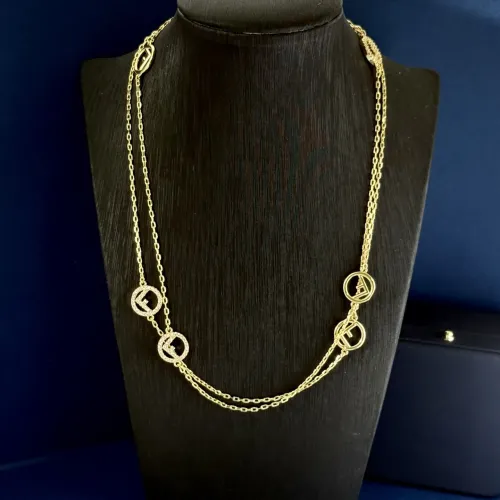 Replica Fendi Necklaces #1449796 $32.00 USD for Wholesale