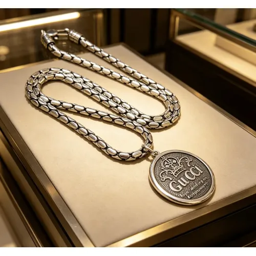 Replica Gucci Necklaces #1449833 $52.00 USD for Wholesale