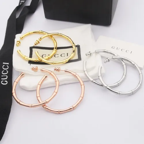 Replica Gucci Earrings For Women #1449844 $25.00 USD for Wholesale