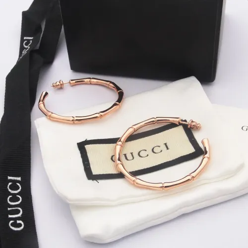 Replica Gucci Earrings For Women #1449845 $25.00 USD for Wholesale
