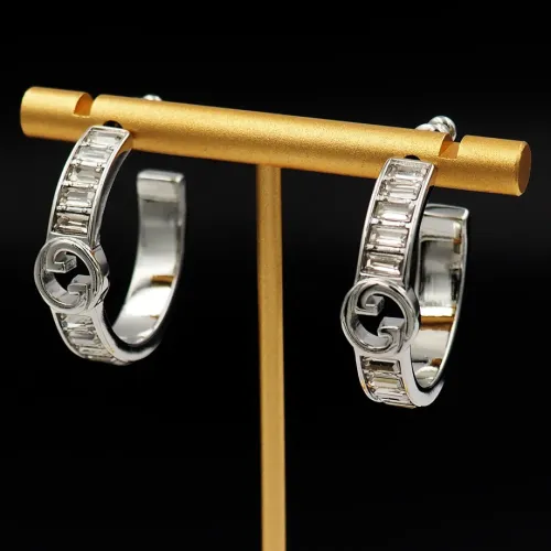 Replica Gucci Earrings For Women #1449854 $25.00 USD for Wholesale