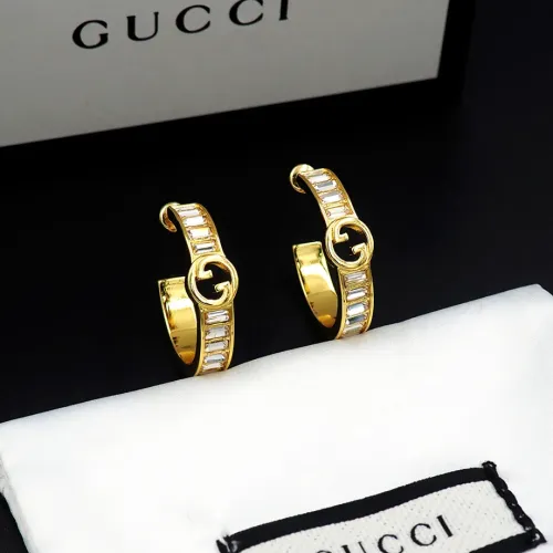 Replica Gucci Earrings For Women #1449855 $25.00 USD for Wholesale