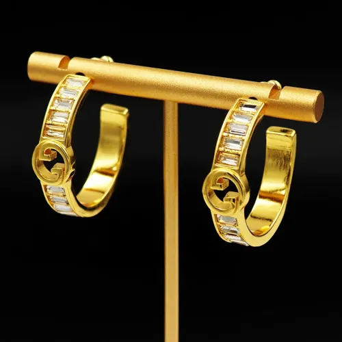 Replica Gucci Earrings For Women #1449855 $25.00 USD for Wholesale