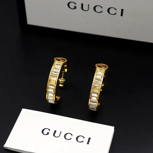 Replica Gucci Earrings For Women #1449855 $25.00 USD for Wholesale