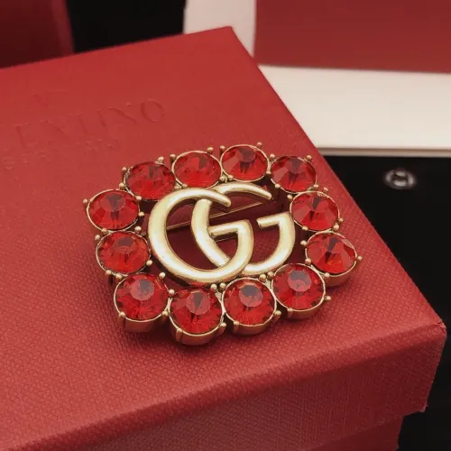 Replica Gucci Brooches For Women #1449878 $29.00 USD for Wholesale
