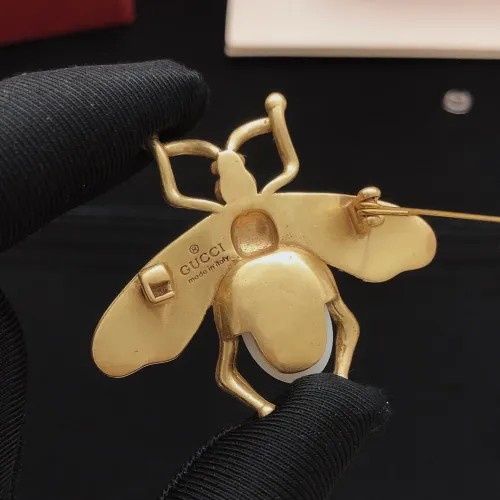 Replica Gucci Brooches For Women #1449879 $29.00 USD for Wholesale