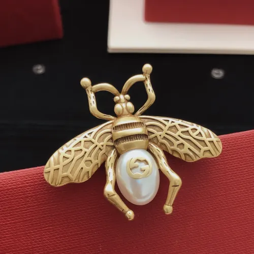 Replica Gucci Brooches For Women #1449879 $29.00 USD for Wholesale
