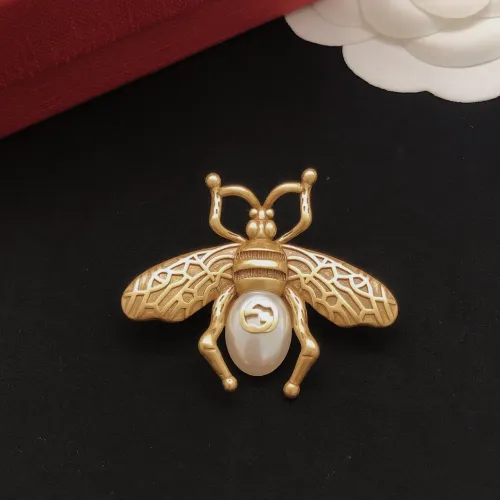Replica Gucci Brooches For Women #1449879 $29.00 USD for Wholesale