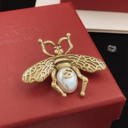 Replica Gucci Brooches For Women #1449879 $29.00 USD for Wholesale