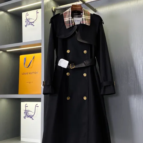 Cheap Burberry Trench Coat Long Sleeved For Women #1449880, $$162.00 USD On Burberry Trench Coat