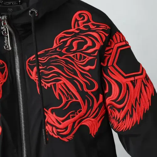 Replica Philipp Plein PP Jackets Long Sleeved For Men #1449926 $88.00 USD for Wholesale
