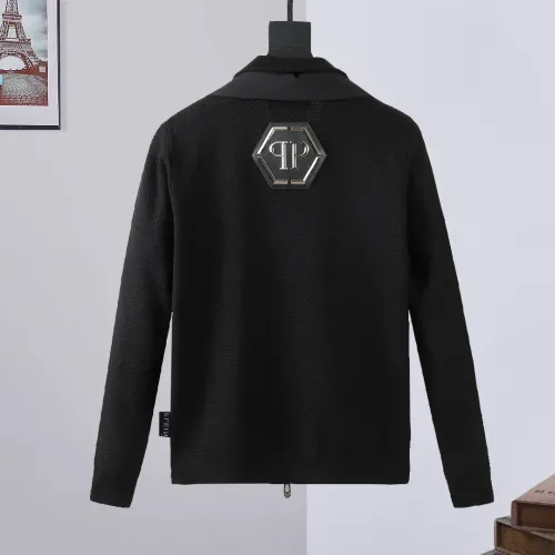 Replica Philipp Plein PP Jackets Long Sleeved For Men #1449928 $85.00 USD for Wholesale