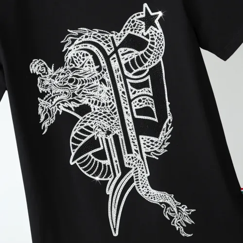 Replica Philipp Plein PP T-Shirts Short Sleeved For Men #1450003 $27.00 USD for Wholesale