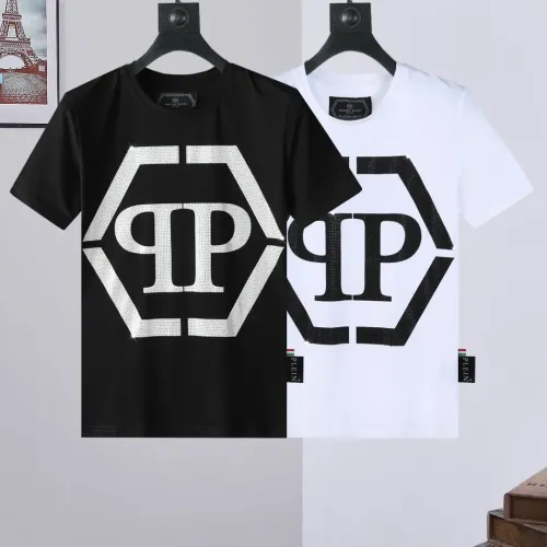 Replica Philipp Plein PP T-Shirts Short Sleeved For Men #1450006 $27.00 USD for Wholesale