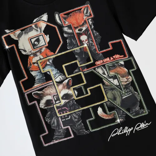 Replica Philipp Plein PP T-Shirts Short Sleeved For Men #1450013 $27.00 USD for Wholesale