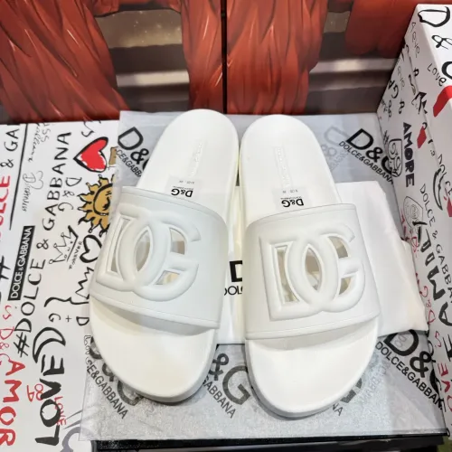 Cheap Dolce &amp; Gabbana D&amp;G Slippers For Men #1450029, $$52.00 USD On Dolce &amp; Gabbana D&amp;G Slippers