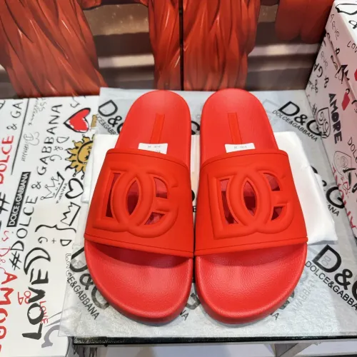 Cheap Dolce &amp; Gabbana D&amp;G Slippers For Men #1450030, $$52.00 USD On Dolce &amp; Gabbana D&amp;G Slippers