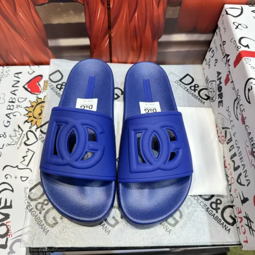 Cheap Dolce &amp; Gabbana D&amp;G Slippers For Men #1450032, $$52.00 USD On Dolce &amp; Gabbana D&amp;G Slippers