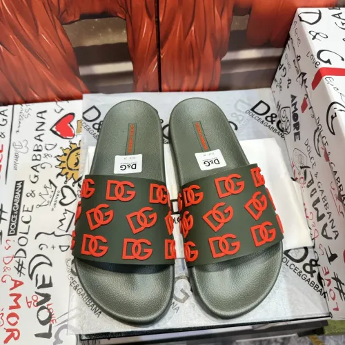Cheap Dolce &amp; Gabbana D&amp;G Slippers For Men #1450035, $$52.00 USD On Dolce &amp; Gabbana D&amp;G Slippers