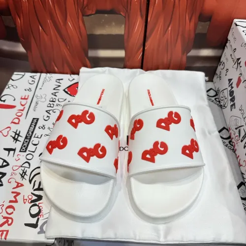 Cheap Dolce &amp; Gabbana D&amp;G Slippers For Men #1450045, $$52.00 USD On Dolce &amp; Gabbana D&amp;G Slippers