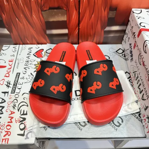 Cheap Dolce &amp; Gabbana D&amp;G Slippers For Men #1450051, $$52.00 USD On Dolce &amp; Gabbana D&amp;G Slippers