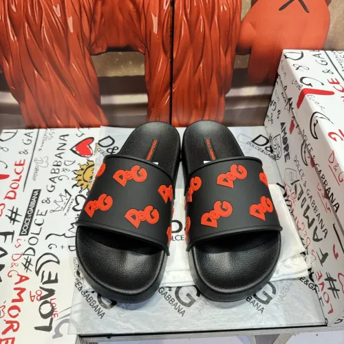 Cheap Dolce &amp; Gabbana D&amp;G Slippers For Men #1450053, $$52.00 USD On Dolce &amp; Gabbana D&amp;G Slippers