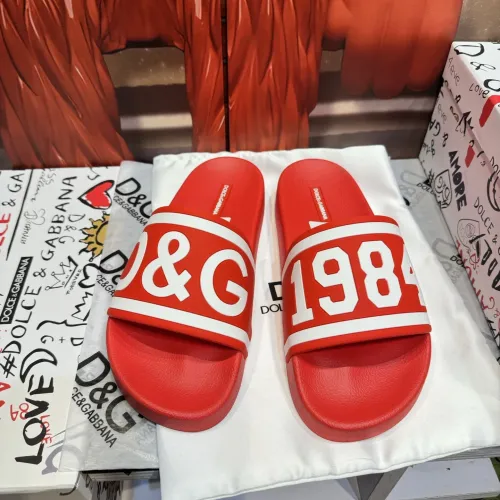 Cheap Dolce &amp; Gabbana D&amp;G Slippers For Men #1450072, $$52.00 USD On Dolce &amp; Gabbana D&amp;G Slippers