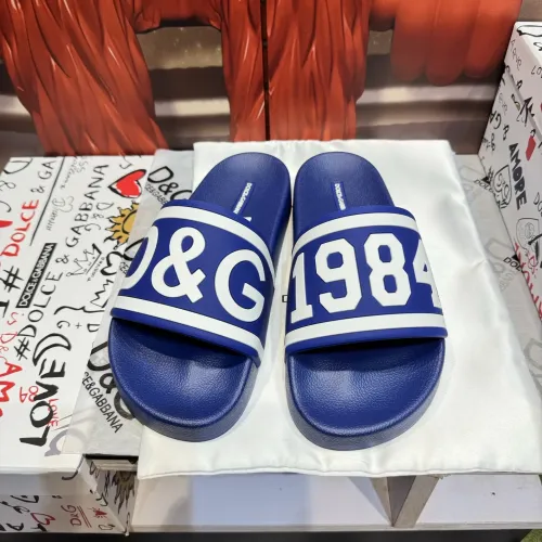 Cheap Dolce &amp; Gabbana D&amp;G Slippers For Men #1450074, $$52.00 USD On Dolce &amp; Gabbana D&amp;G Slippers