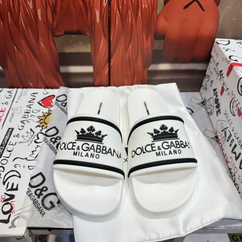 Cheap Dolce &amp; Gabbana D&amp;G Slippers For Men #1450076, $$52.00 USD On Dolce &amp; Gabbana D&amp;G Slippers
