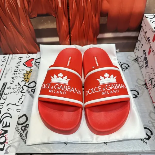Cheap Dolce &amp; Gabbana D&amp;G Slippers For Men #1450077, $$52.00 USD On Dolce &amp; Gabbana D&amp;G Slippers