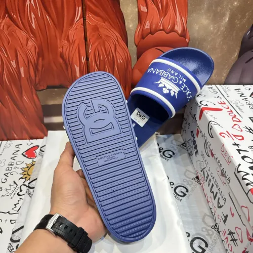 Replica Dolce & Gabbana D&G Slippers For Men #1450078 $52.00 USD for Wholesale