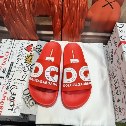Cheap Dolce &amp; Gabbana D&amp;G Slippers For Men #1450088, $$52.00 USD On Dolce &amp; Gabbana D&amp;G Slippers